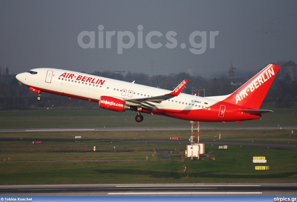 D-ABBY, Boeing 737-800, Air Berlin