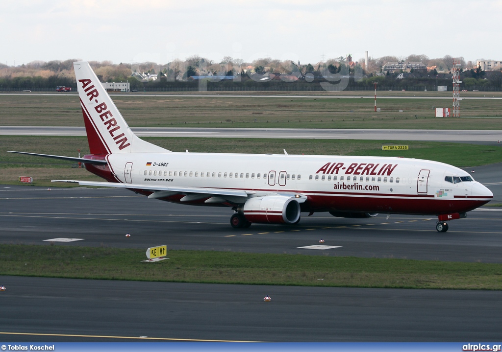 D-ABBZ, Boeing 737-800, Air Berlin