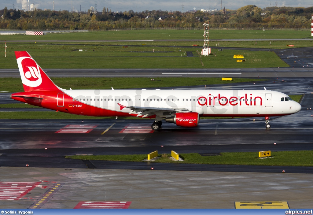 D-ABCF, Airbus A321-200, Air Berlin