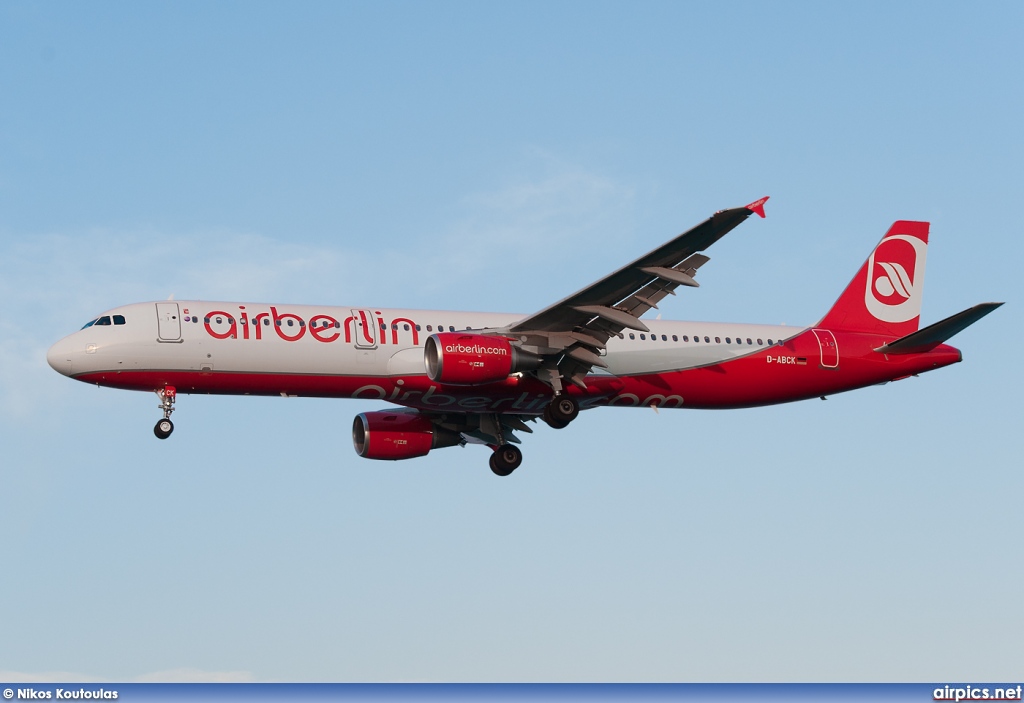 D-ABCK, Airbus A321-200, Air Berlin