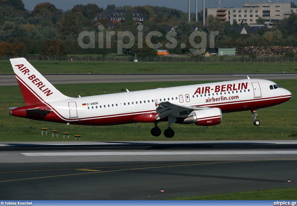 D-ABDB, Airbus A320-200, Air Berlin