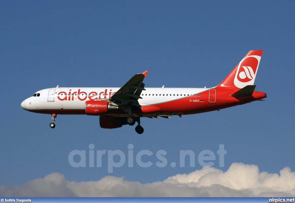 D-ABDC, Airbus A320-200, Air Berlin