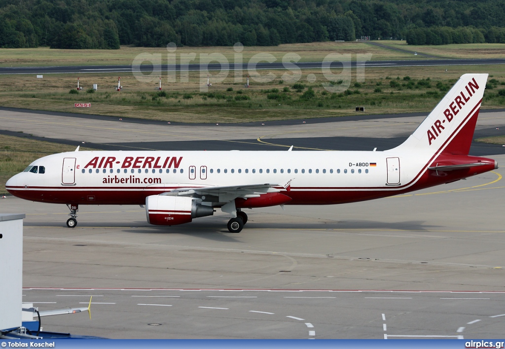 D-ABDD, Airbus A320-200, Air Berlin