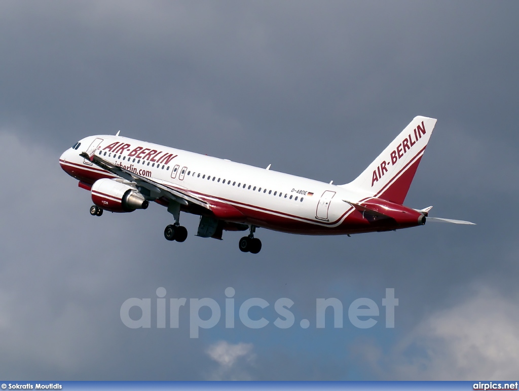 D-ABDE, Airbus A320-200, Air Berlin