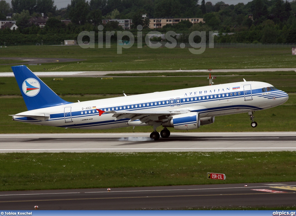 D-ABDI, Airbus A320-200, Azerbaijan Airlines