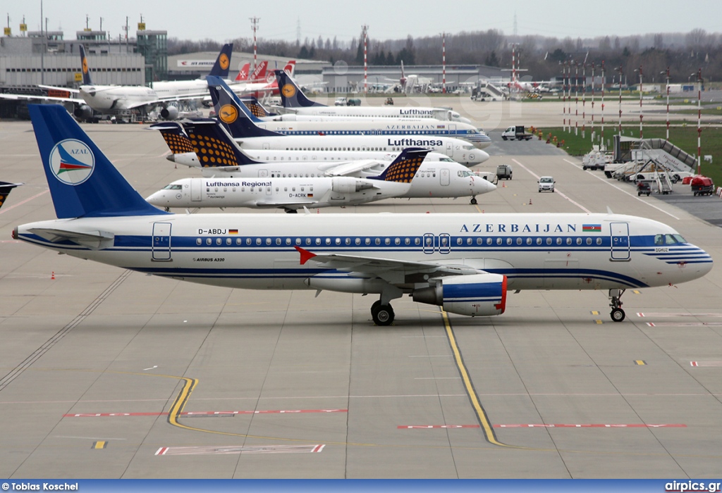 D-ABDJ, Airbus A320-200, Azerbaijan Airlines