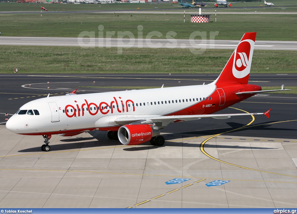 D-ABDY, Airbus A320-200, Air Berlin