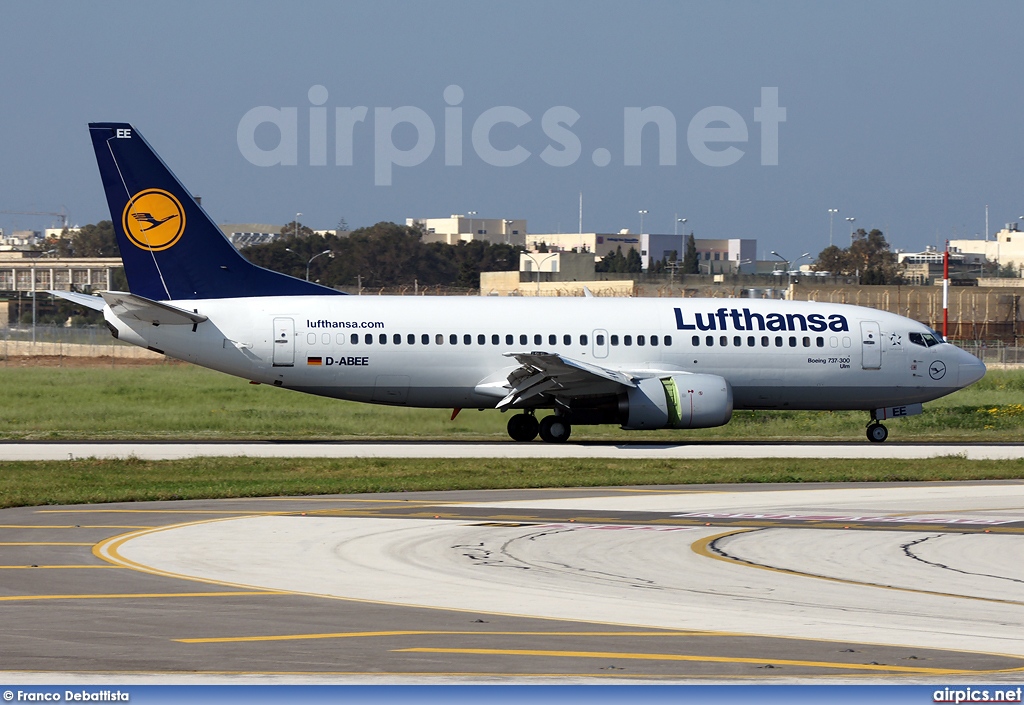D-ABEE, Boeing 737-300, Lufthansa
