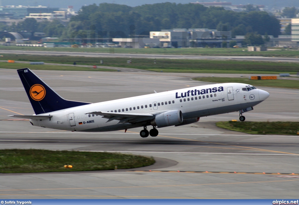 D-ABEE, Boeing 737-300, Lufthansa