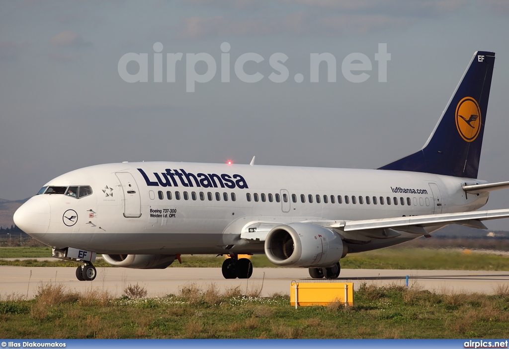 D-ABEF, Boeing 737-300, Lufthansa