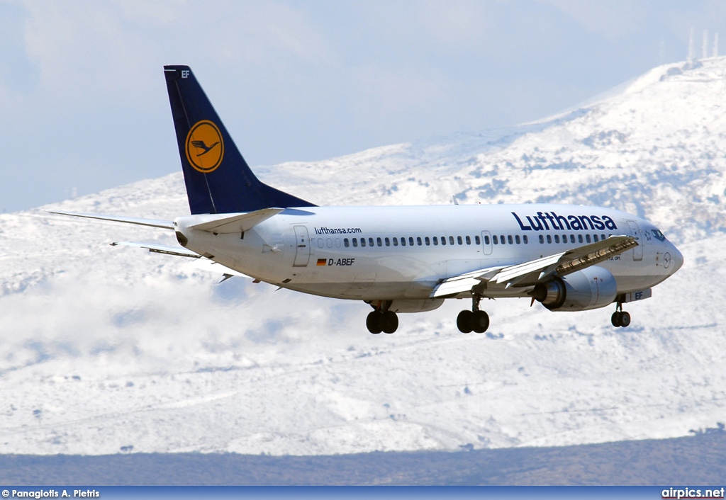 D-ABEF, Boeing 737-300, Lufthansa