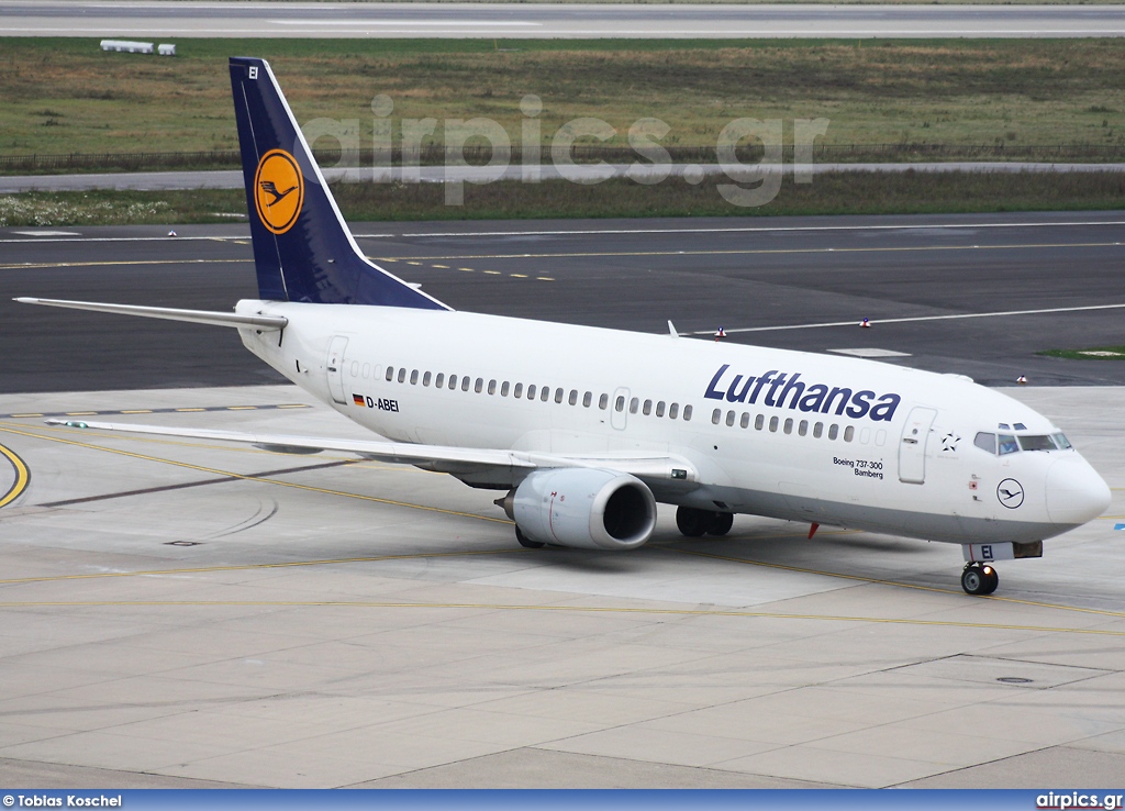 D-ABEI, Boeing 737-300, Lufthansa