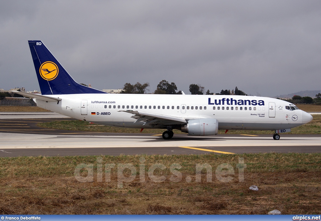 D-ABEO, Boeing 737-300, Lufthansa