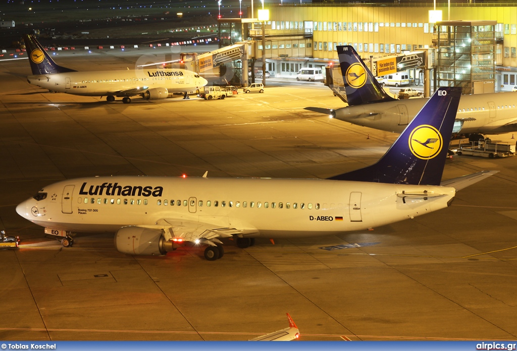 D-ABEO, Boeing 737-300, Lufthansa