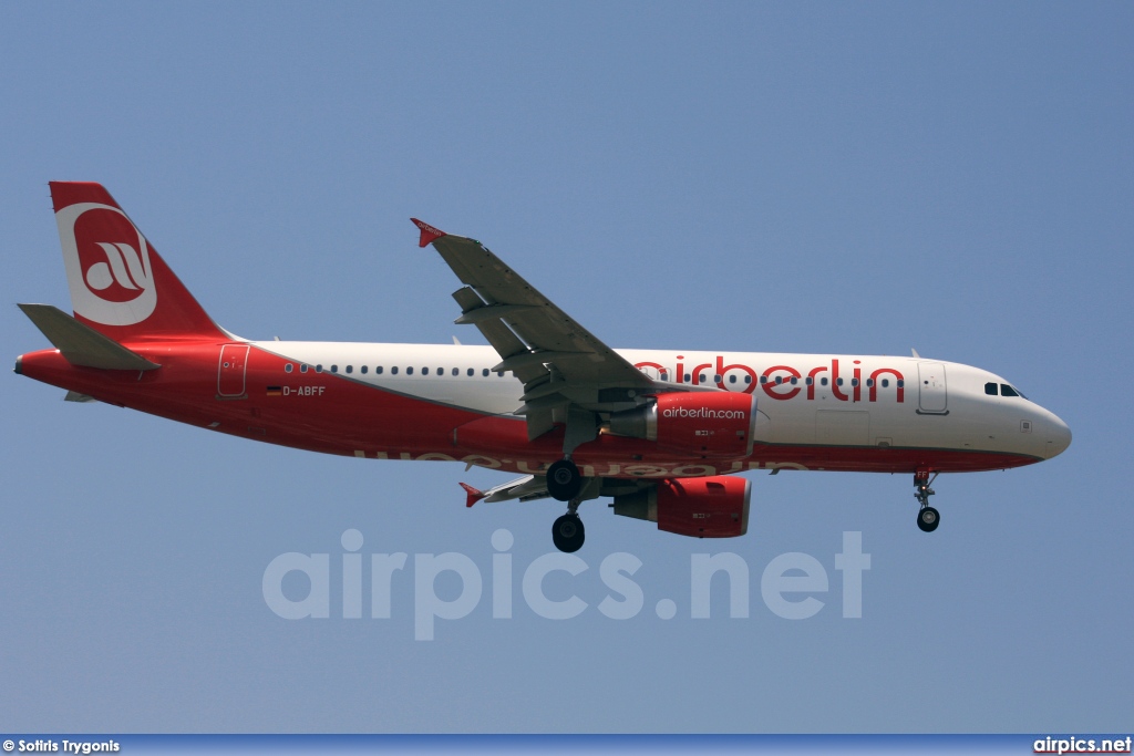 D-ABFF, Airbus A320-200, Air Berlin