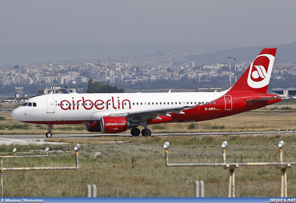 D-ABFK, Airbus A320-200, Air Berlin