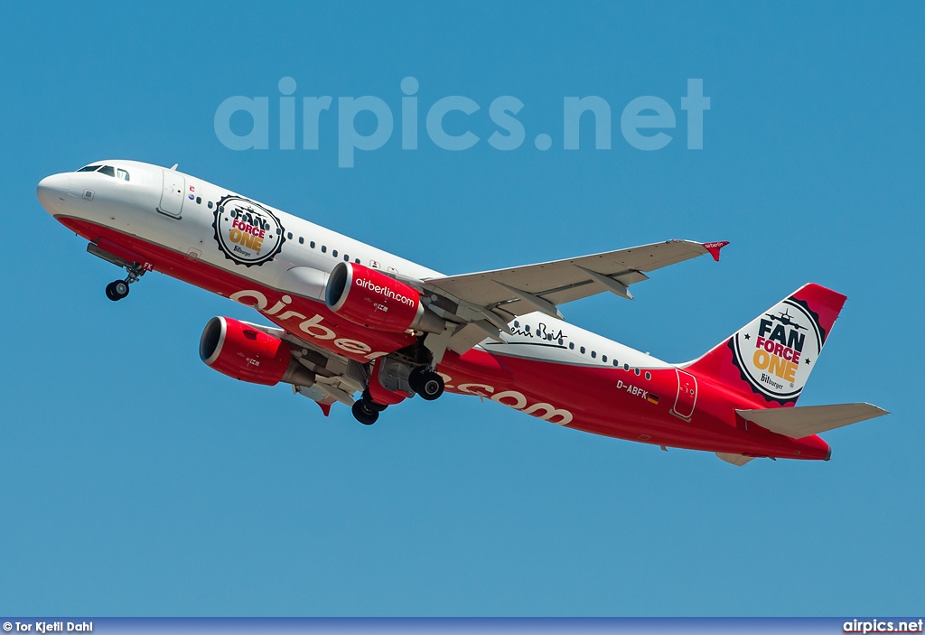 D-ABFK, Airbus A320-200, Air Berlin