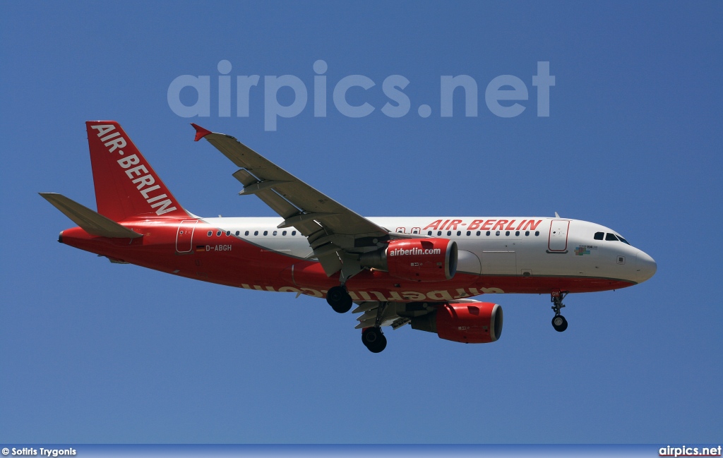 D-ABGH, Airbus A319-100, Air Berlin