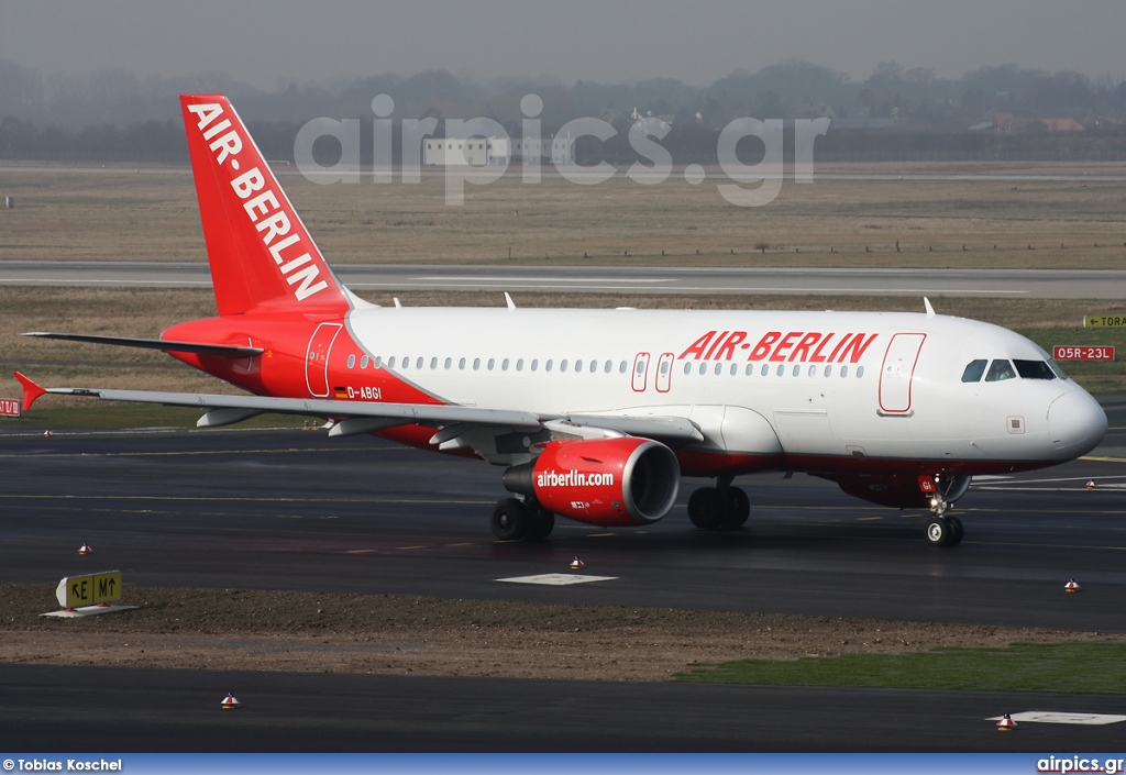 D-ABGI, Airbus A319-100, Air Berlin