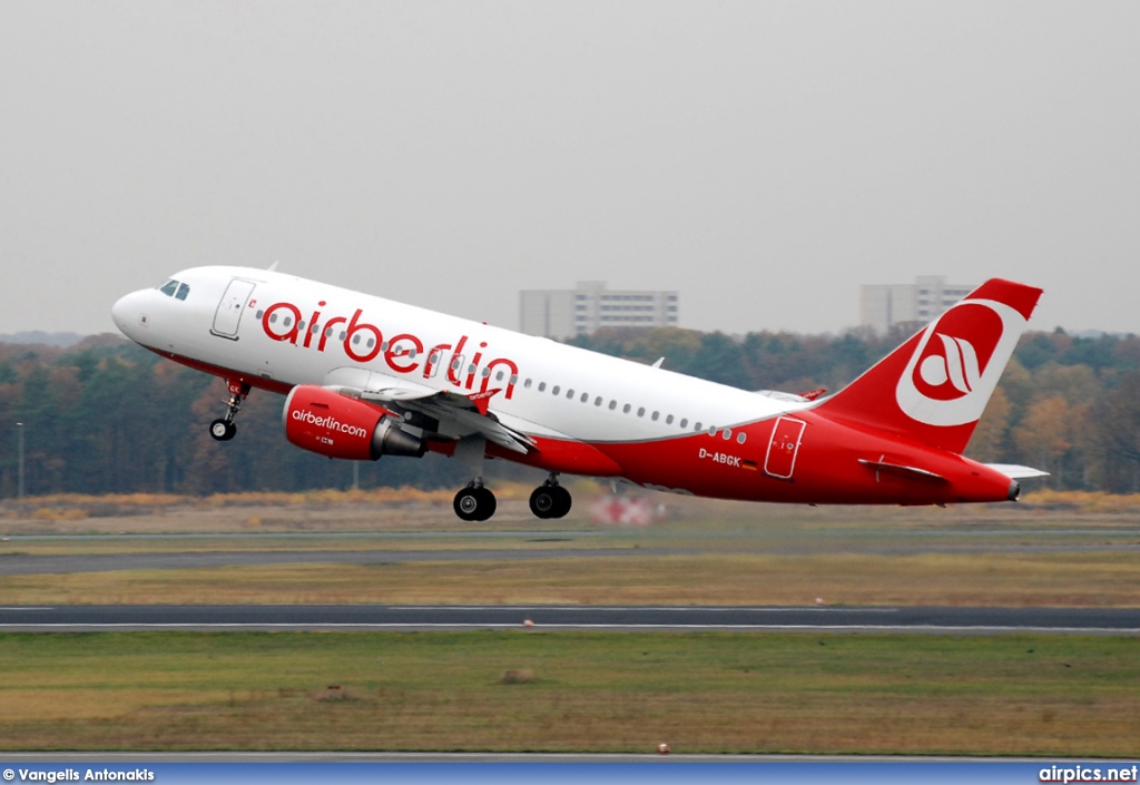 D-ABGK, Airbus A319-100, Air Berlin