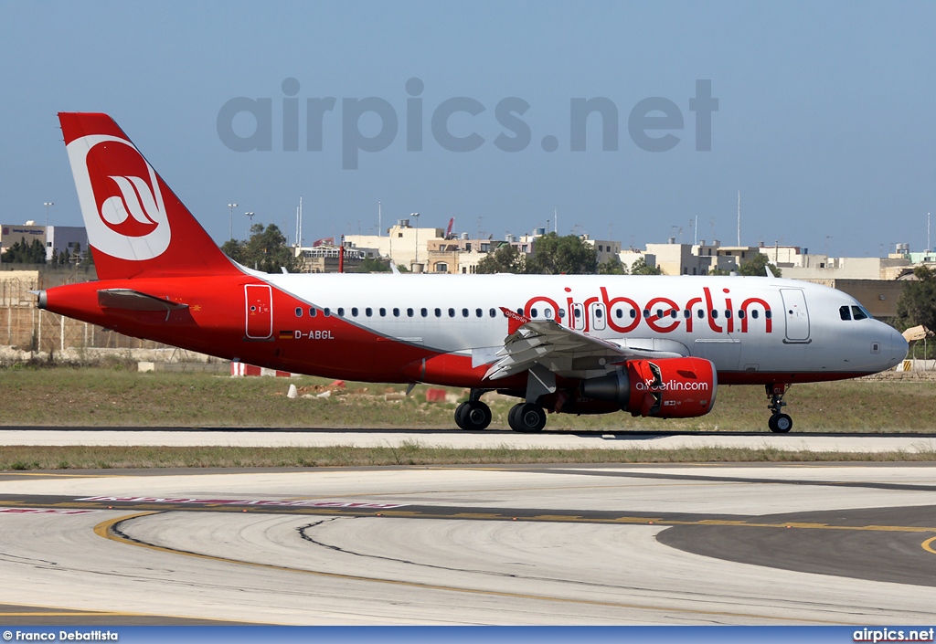 D-ABGL, Airbus A319-100, Air Berlin