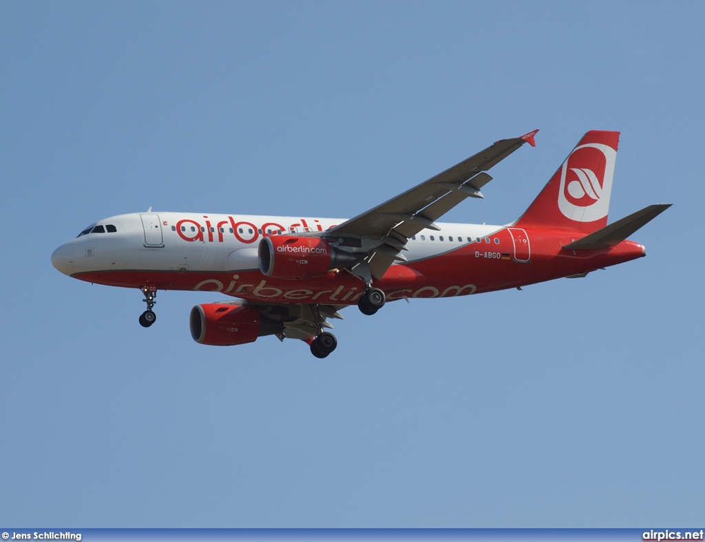 D-ABGO, Airbus A319-100, Air Berlin