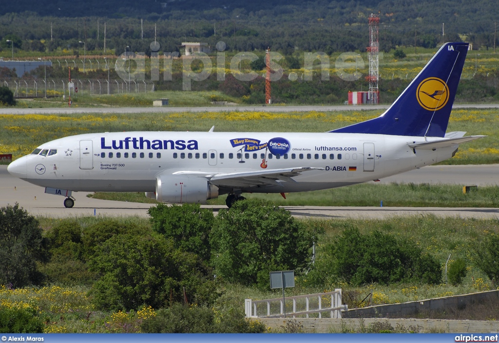 D-ABIA, Boeing 737-500, Lufthansa