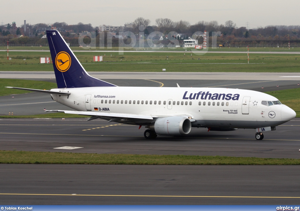 D-ABIA, Boeing 737-500, Lufthansa