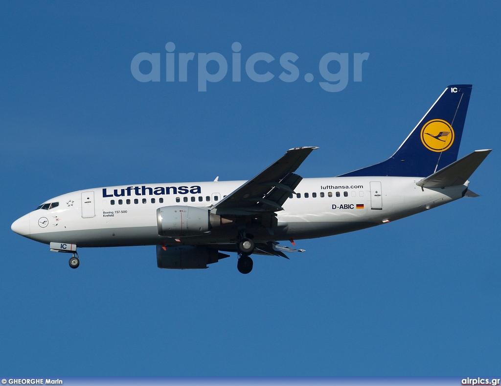 D-ABIC, Boeing 737-500, Lufthansa