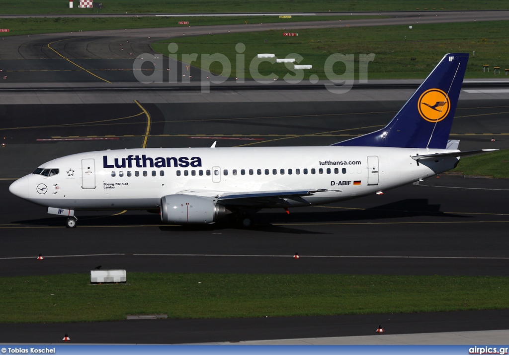 D-ABIF, Boeing 737-500, Lufthansa