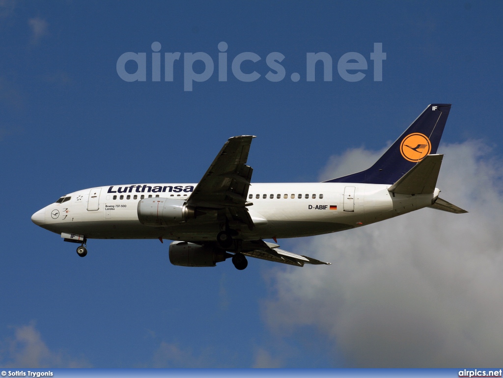 D-ABIF, Boeing 737-500, Lufthansa