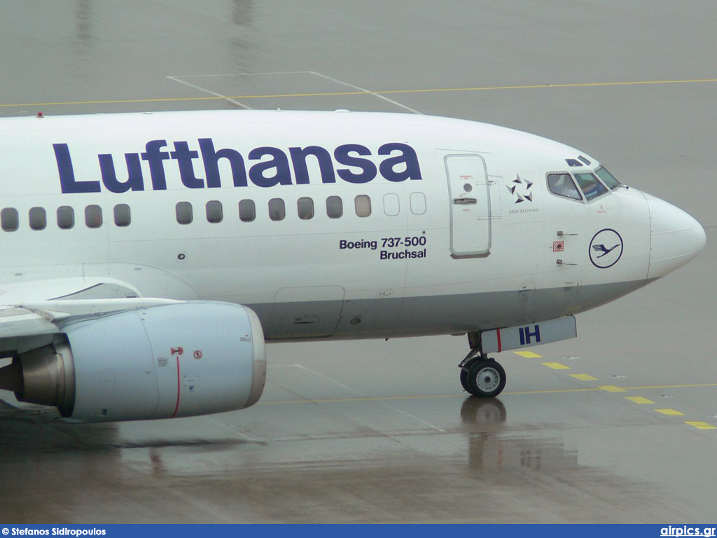 D-ABIH, Boeing 737-500, Lufthansa