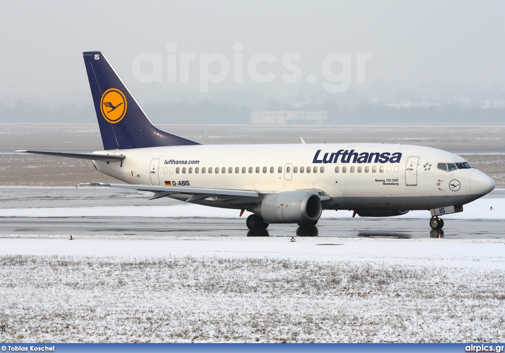 D-ABIS, Boeing 737-500, Lufthansa