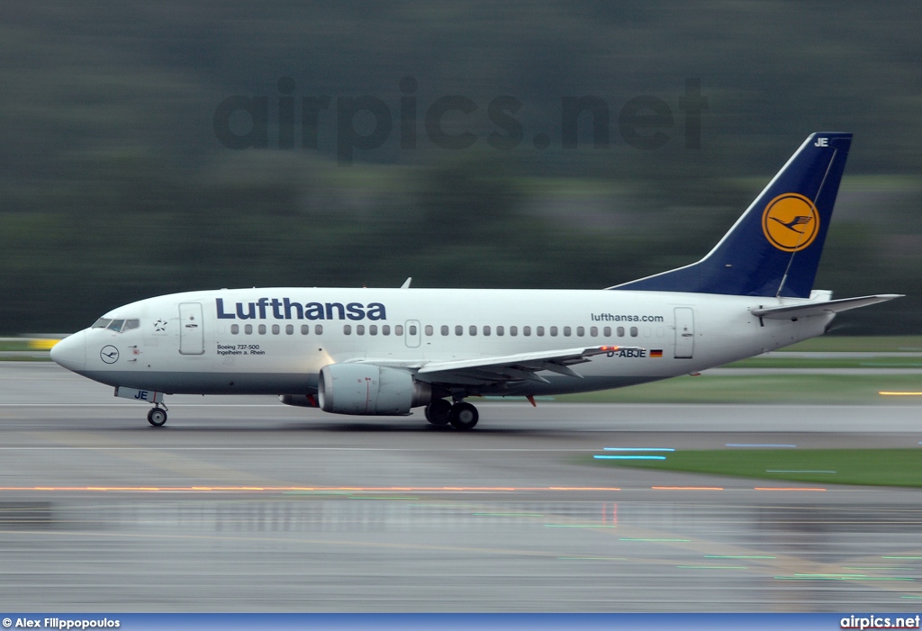 D-ABJE, Boeing 737-500, Lufthansa