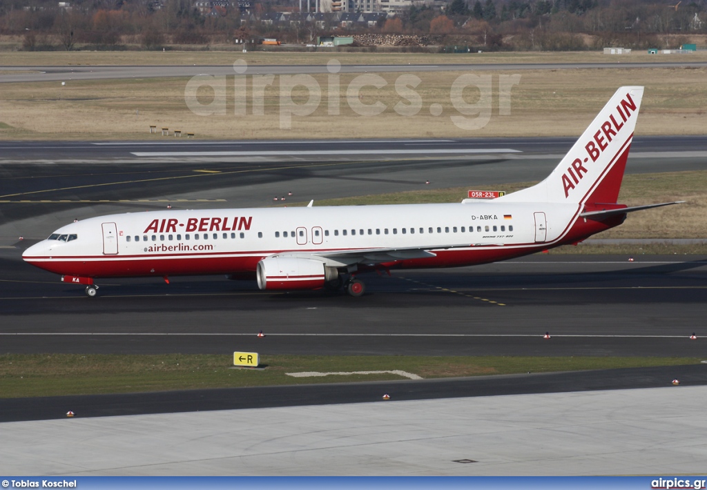 D-ABKA, Boeing 737-800, Air Berlin