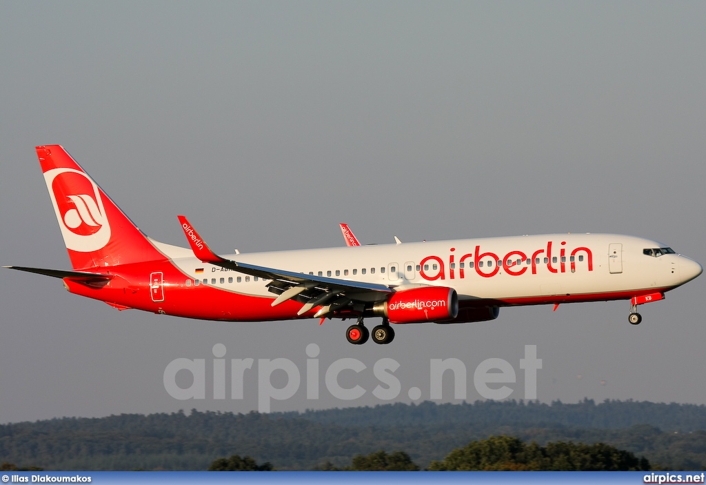 D-ABKB, Boeing 737-800, Air Berlin