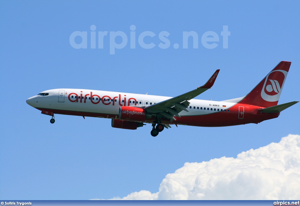 D-ABKD, Boeing 737-800, Air Berlin