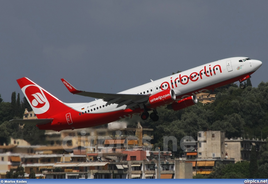 D-ABKH, Boeing 737-800, Air Berlin