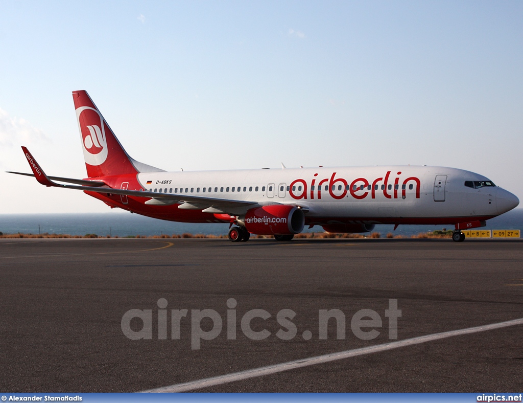 D-ABKS, Boeing 737-800, Air Berlin