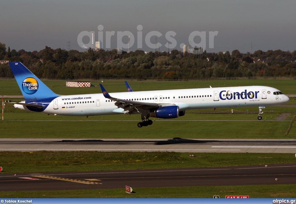 D-ABOF, Boeing 757-300, Condor Airlines