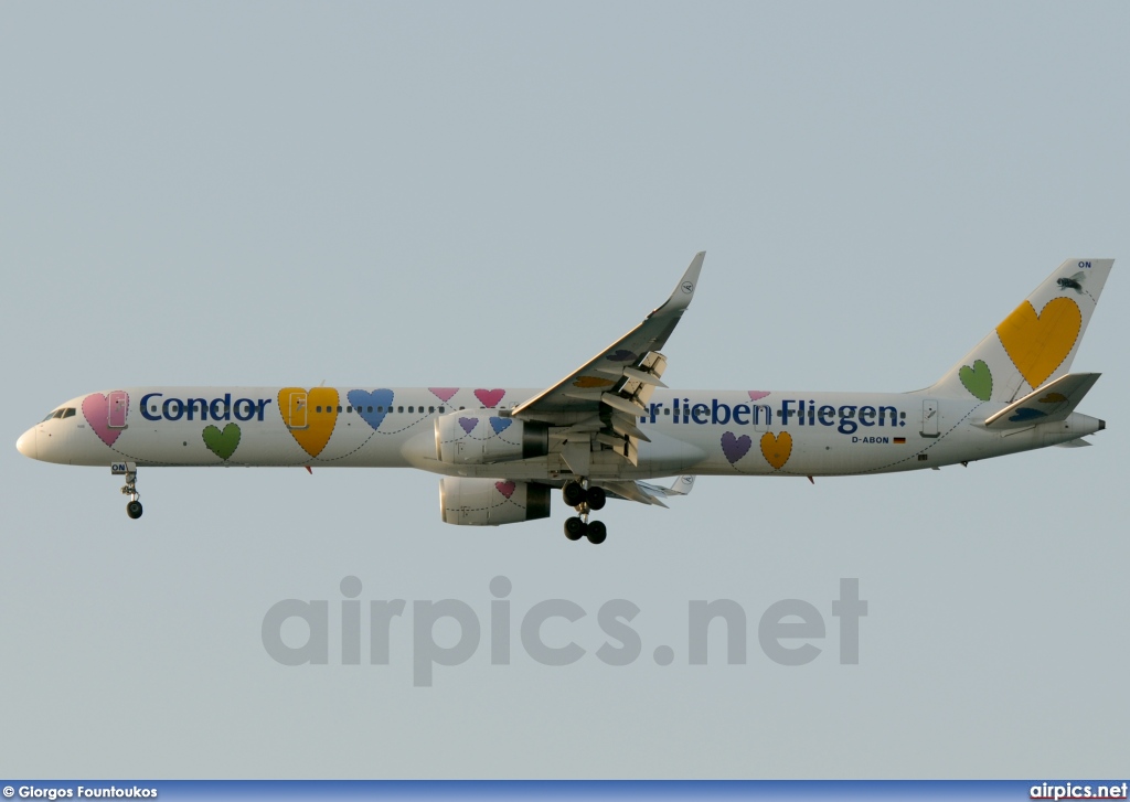 D-ABON, Boeing 757-300, Condor Airlines