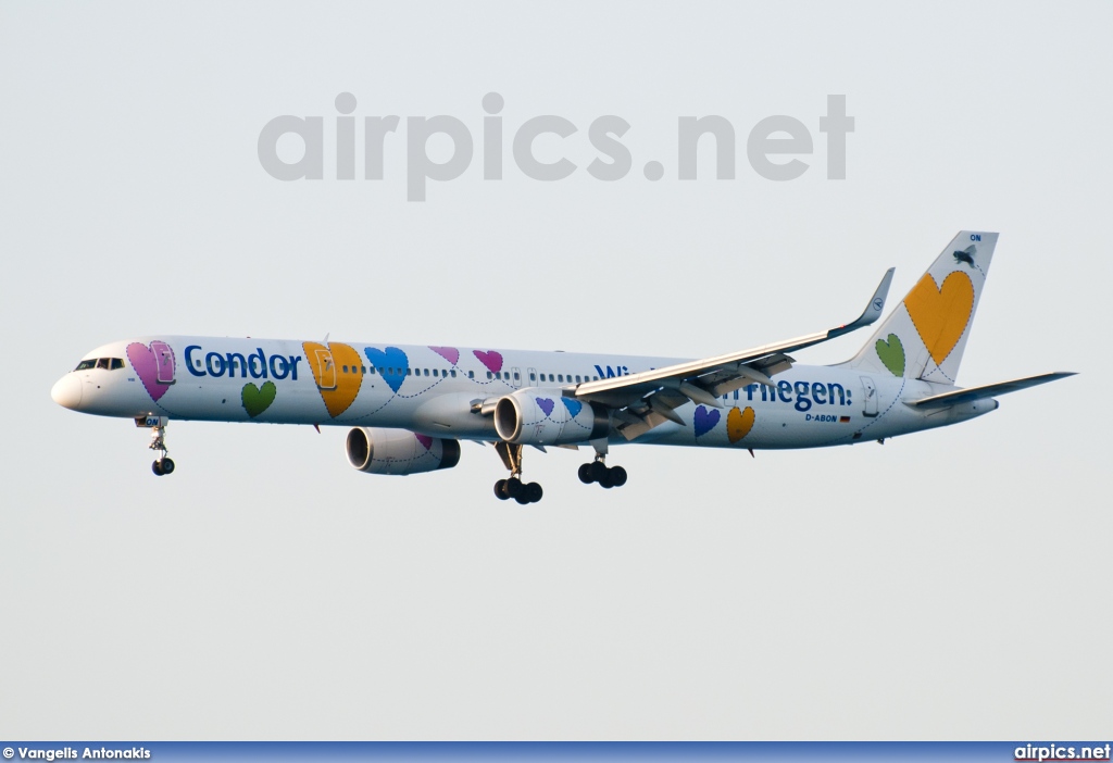 D-ABON, Boeing 757-300, Condor Airlines