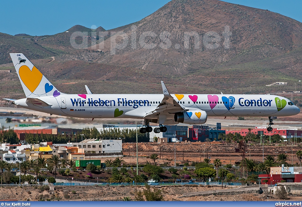 D-ABON, Boeing 757-300, Condor Airlines