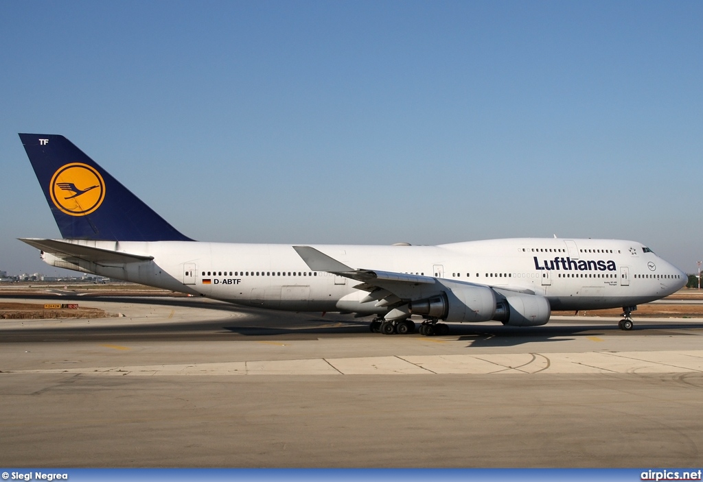 D-ABTF, Boeing 747-400M, Lufthansa