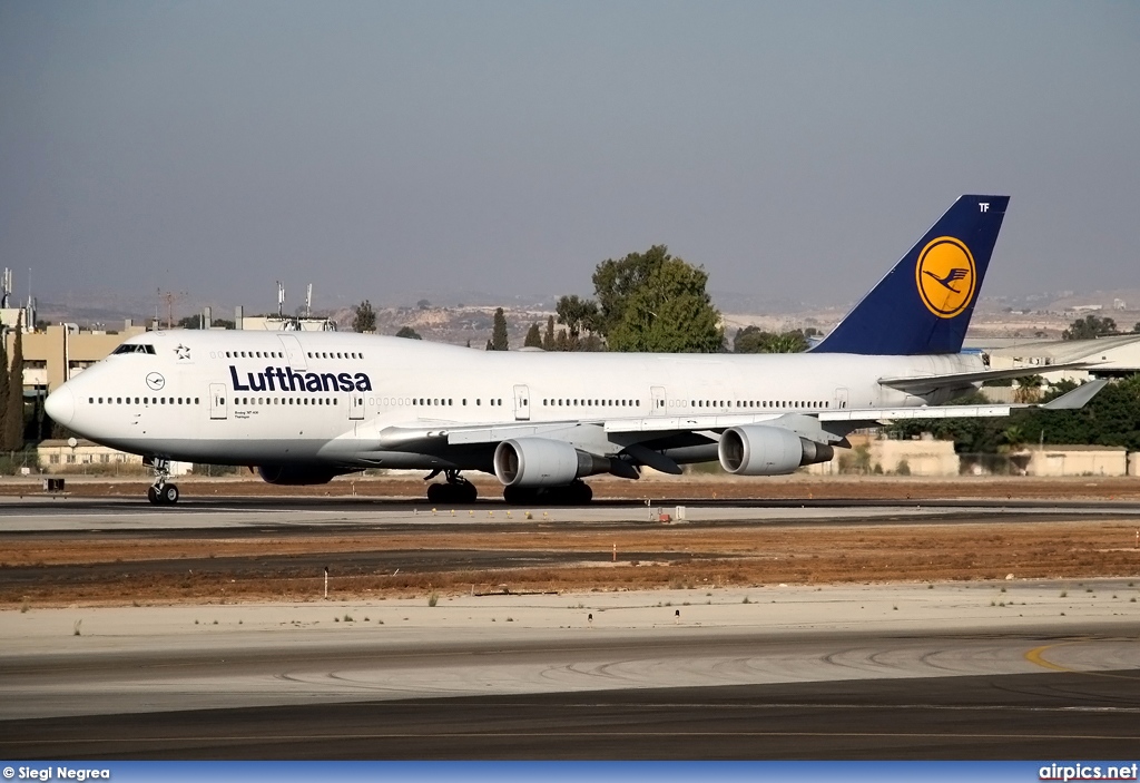 D-ABTF, Boeing 747-400M, Lufthansa