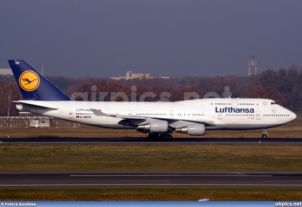 D-ABTH, Boeing 747-400M, Lufthansa