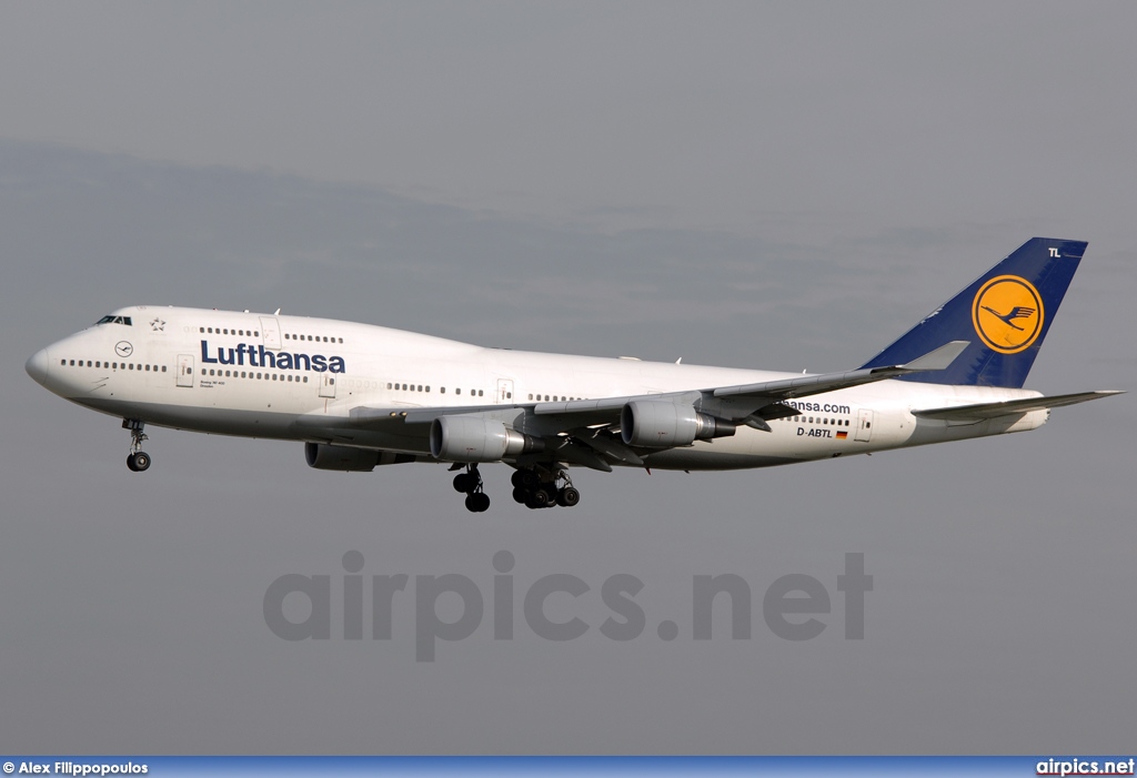 D-ABTL, Boeing 747-400, Lufthansa
