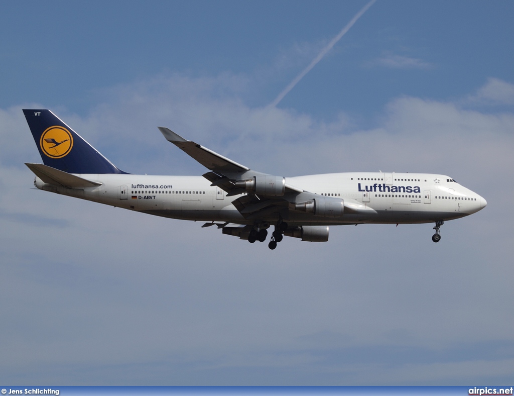 D-ABVT, Boeing 747-400, Lufthansa