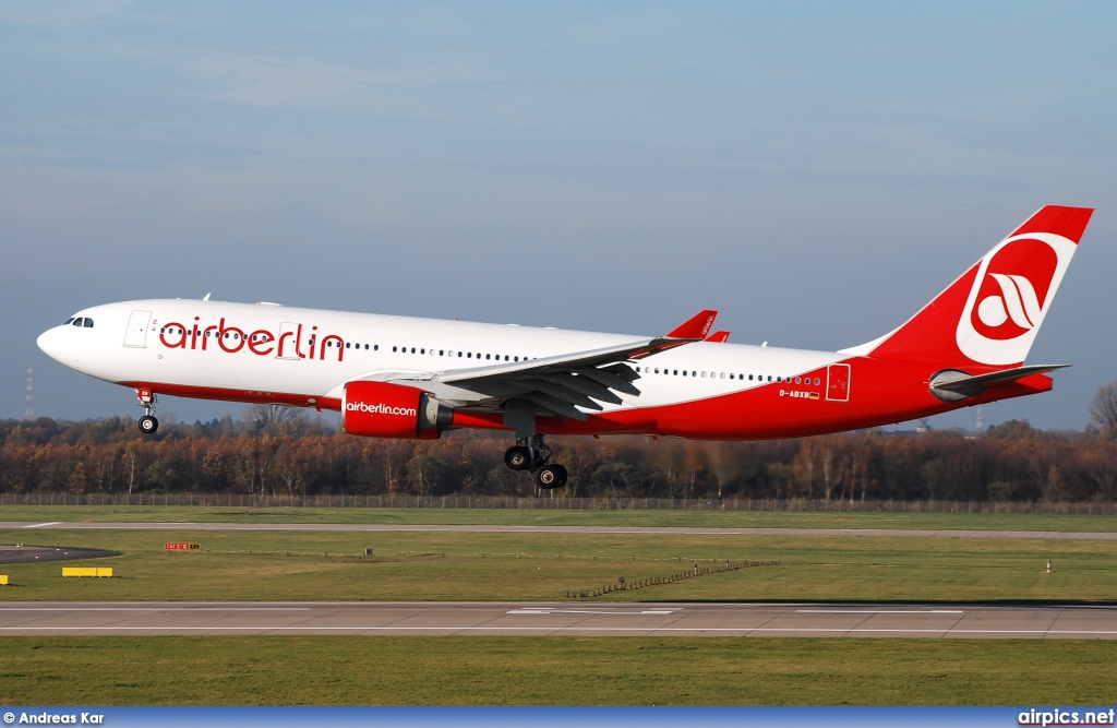 D-ABXB, Airbus A330-200, Air Berlin