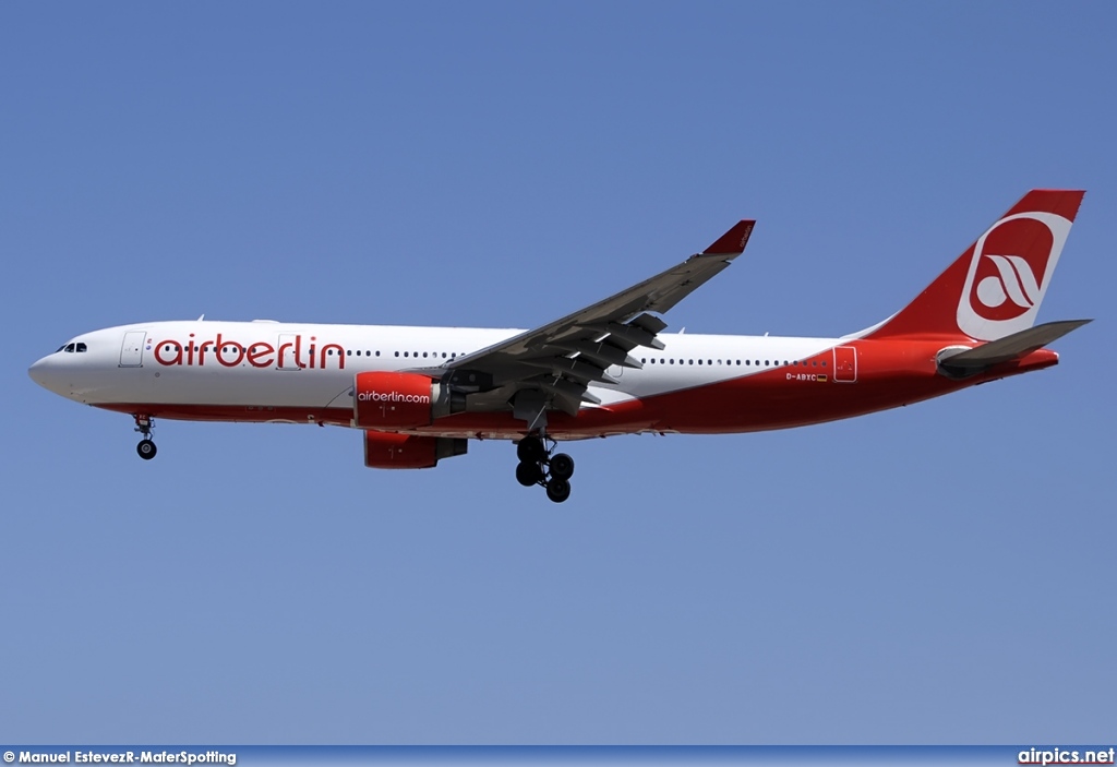 D-ABXC, Airbus A330-200, Air Berlin